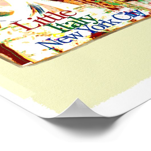 Feast van het Poster van San Gennaro (Hoek)