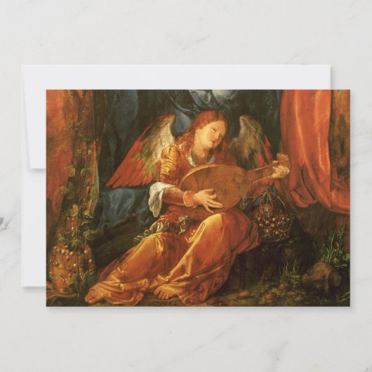 Feast van het Roos Garlands Angel door Albrecht Du (Voorkant)