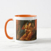 Feast van het Roos Garlands Angel door Albrecht Du Mok (Links)