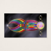 Feast van juwelen Bladwijzer Visitekaartje (Achterkant)