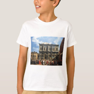 Feast van San Rocco door Canaletto T-shirt