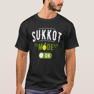 Feast van tabletten met Lulav en Etrog of Sukko T-shirt