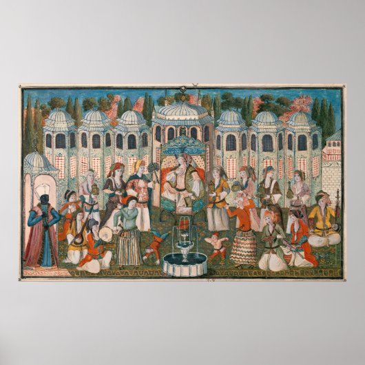 Feast voor de Valide Sultana Poster (Voorkant)