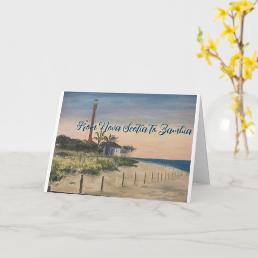 Feastive Love expression kantoorkaarten. Kaart (Gele Bloem)