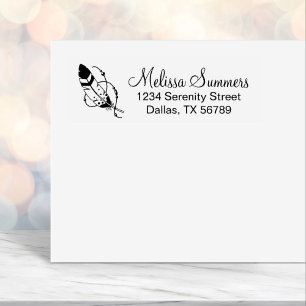 Feather Beads Tribal Boho Amulet Adres Zelfinktende Stempel