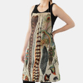 Feather Bird Wildlife Antiek veren Schort (Insitu)