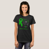 Feather Birds I'm Fine Lymphoma Awareness T-shirt (Voorkant volledig)