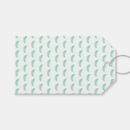 Feather blown by the wind cadeaulabel