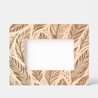Feather Border Gegraveerde Lijstjes