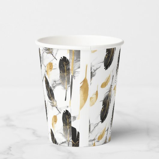 "Feather Breeze Paper Cup" Papieren Bekers (Rechts)