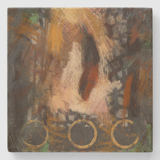 Feather Coaster Stenen Onderzetter