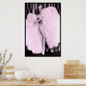 Feather Dancer Sally Rand Poster (Keuken)