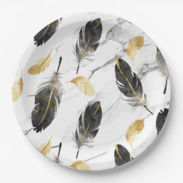 "Feather Delight Paper Bowl" Papieren Bordje