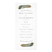 Feather Duo-Waterverf-rackkaart Reclamekaart (Voorkant)