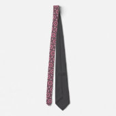 Feather en Oar Mandala Boho Stropdas (Achterkant)
