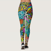 Feather Fun Pop Mode 4 Leggings (Achterkant)