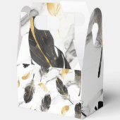 "Feather Grace Gift Bag Box" Bedankdoosjes (Open)