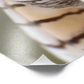 Feather Great Horned Owl Foto Foto Afdruk (Hoek)