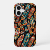 Feather iPhone Case 16 Hoesje (Achterkant)