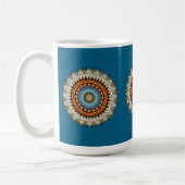 Feather Mandala  Mug Koffiemok (Links)