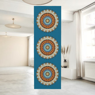 Feather Mandala Yoga Mat