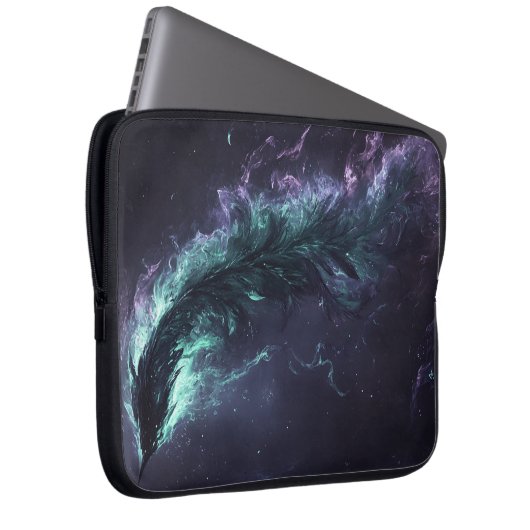 Feather Of The Diplomate Void Laptop Sleeve (Voorkant Rechts)