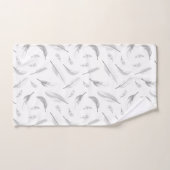 Feather pattern bad handdoek (Handdoek)
