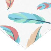 Feather pattern korte tafelloper (Hoek)