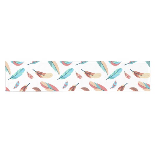 Feather pattern korte tafelloper (Horizontaal)