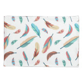 Feather pattern kussensloop (Achterkant)