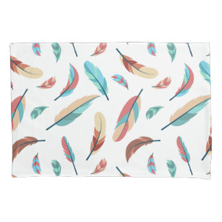 Feather pattern kussensloop