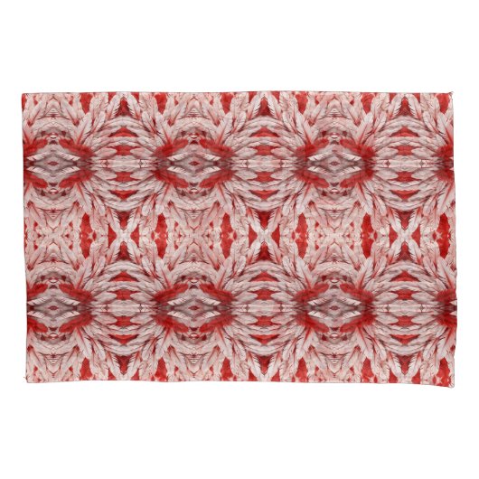 Feather Pattern Pillowcases – Decorative Pillow Co Kussensloop (Voorkant-Links)