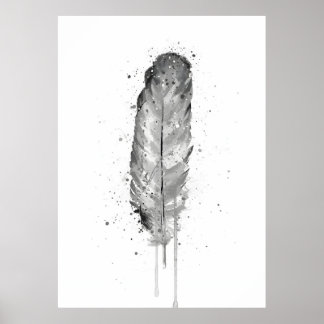 Feather Poster