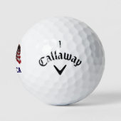 Feather Pride American Eagle Golfballen (Logo)