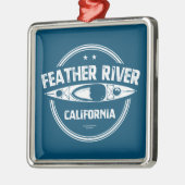 Feather River, Californië Metalen Ornament (Links)