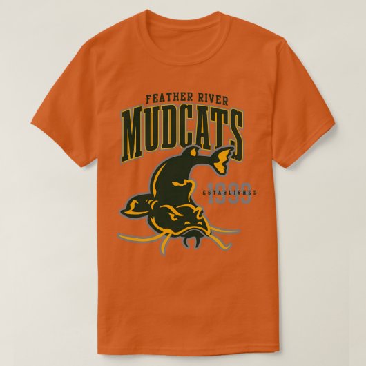 Feather River Mudcats T-shirt (Design voorkant)