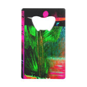 Feather Roestvrij stalen flesopener van GStuller Creditkaart Flessenopener (Achterkant)