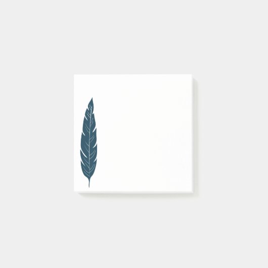 Feather Shape Minimaal en Modern design Post-it® Notes (Voorkant)