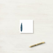 Feather Shape Minimaal en Modern design Post-it® Notes (Op bureau)