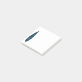 Feather Shape Minimaal en Modern design Post-it® Notes (Schuin)