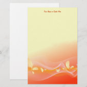 Feather Song Briefpapier (Voorkant / Achterkant)