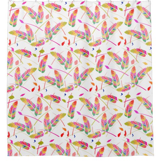 Feather Symphony Douchegordijn (Voorkant)