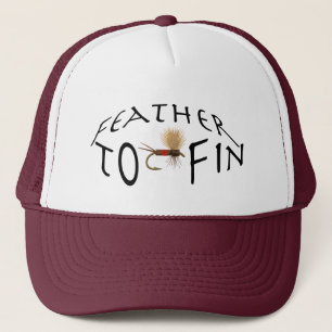 Feather to Fin Fly Fishing Monogram Trucker Pet