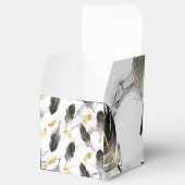 "Feather Touch Cube Gift Box" Bedankdoosjes (Geopend)