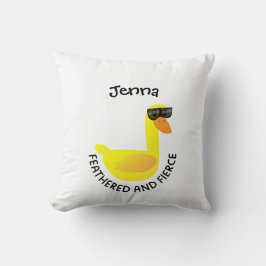 Feathered and Fierce Kussen