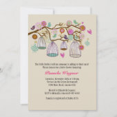 Feathered Friends Herfst Invitation Kaart (Voorkant)