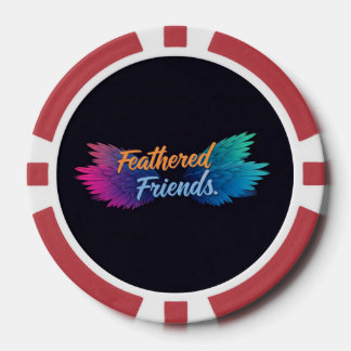 Feathered Friends Poker Chips