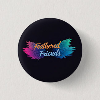 Feathered Friends Ronde Button 3,2 Cm