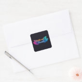 Feathered Friends Vierkante Sticker (Envelop)