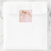 Feathered Friends Vierkante Sticker (Tas)